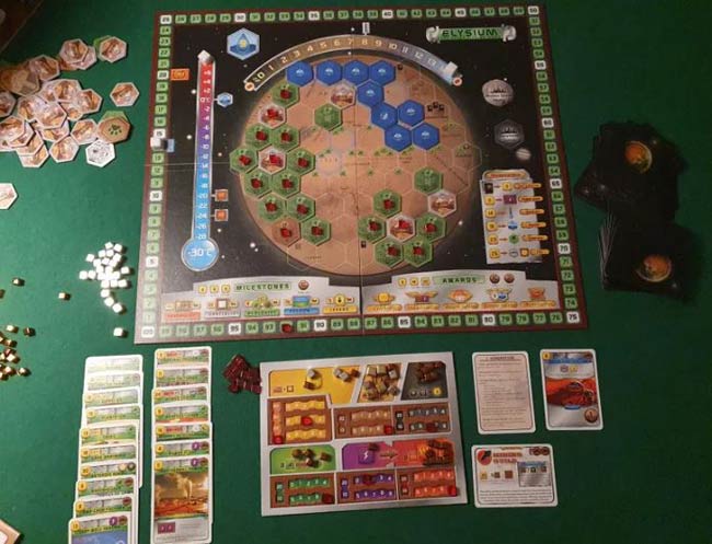 Terraforming Mars strategisch bordspel