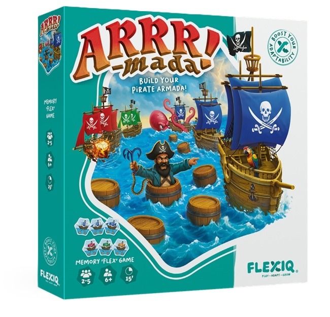 Arrr-Mada - FlexIQ Bordspel|Educatief afbeelding