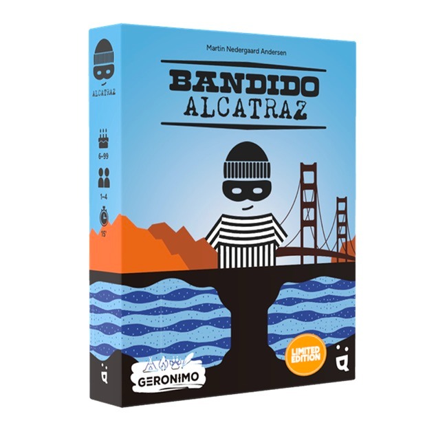 Bandido Alcatraz (+ promo card Bandido's Bucket) - Geronimo Games Jeu de cartes|Jeu coopératif