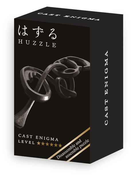 Cast Enigma MINI (kleur zwart) ****** - Huzzle (Hanayama) Cast Puzzle