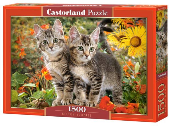 Kitten Buddies (1500) - Castorland  Legpuzzel afbeelding