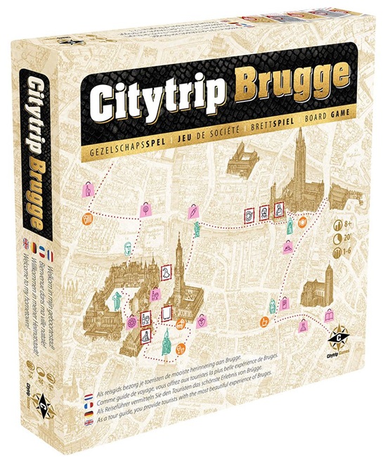 Citytrip Bruges - Jeu de plateau