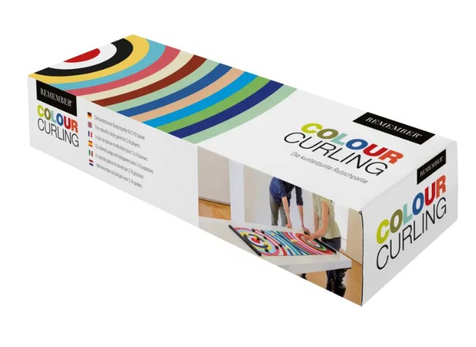 Colour Curling - Remember Behendigheidsspel|Volksspel