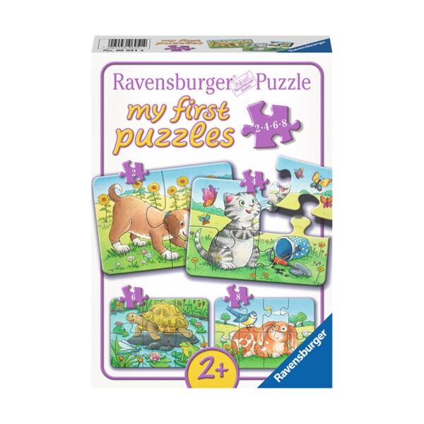 My first puzzles Ravensburger: Schattige Huisdieren