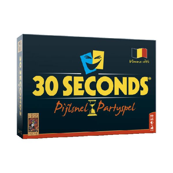 Partyspel 30 Seconds (Vlaamse editie) 999 games