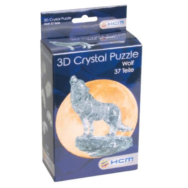 3D jigsaw puzzle Wolf