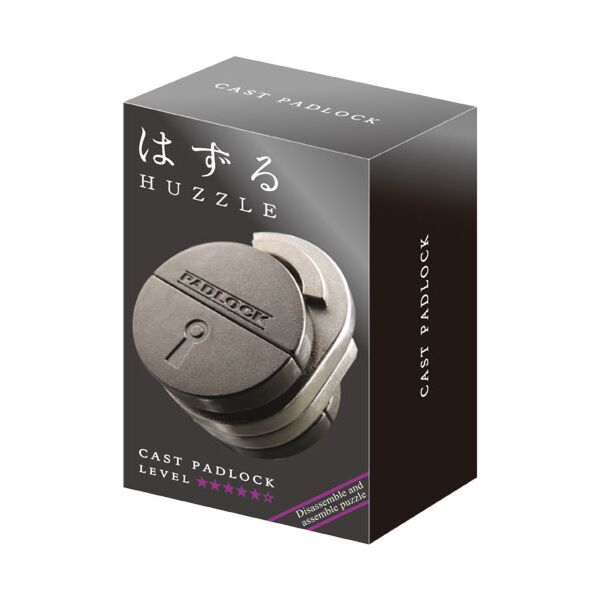 Huzzle Puzzle Cast Padlock 