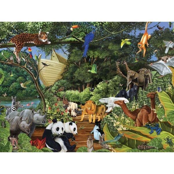 Noah's Gathering - familiepuzzel - Cobble Hill