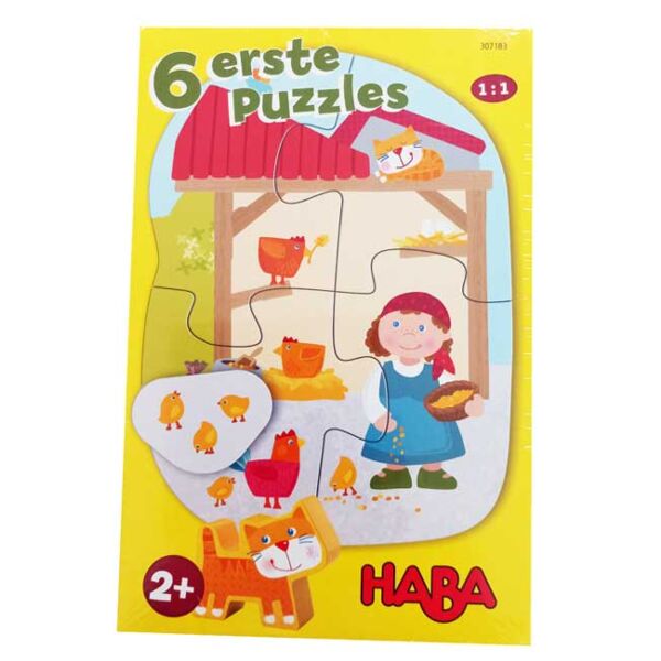 6 premiers puzzles Ferme