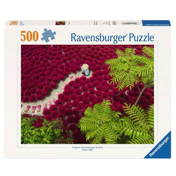 A sea of red puzzle Ravensburger