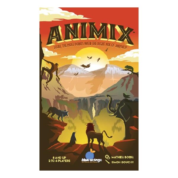 Jeu de cartes Animix Blue Orange