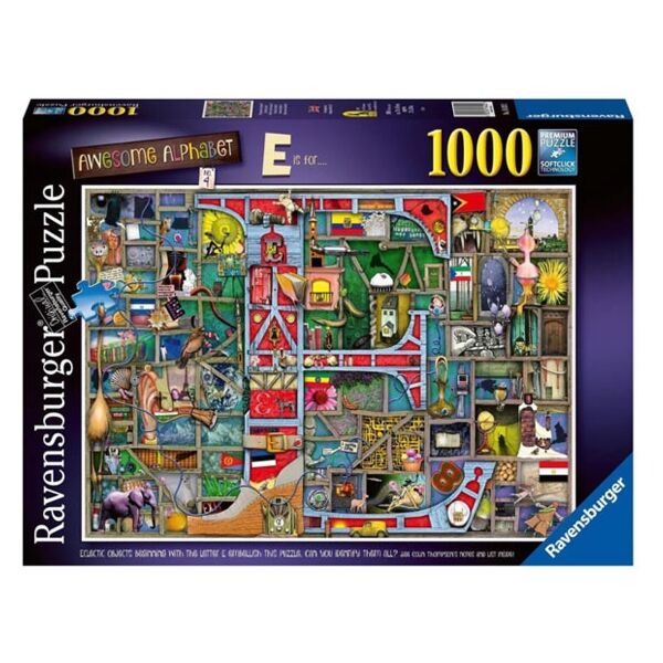 Awesome Alphabet E (Ravensburger puzzel)