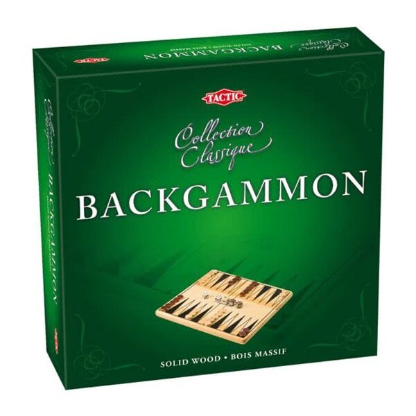 Backgammon en bois (Tactic games)