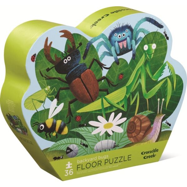 Backyard bugs floor puzzle Crocodile Creek 36