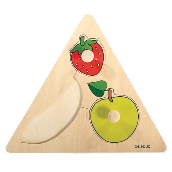 Driehoekpuzzel Fruit (3)