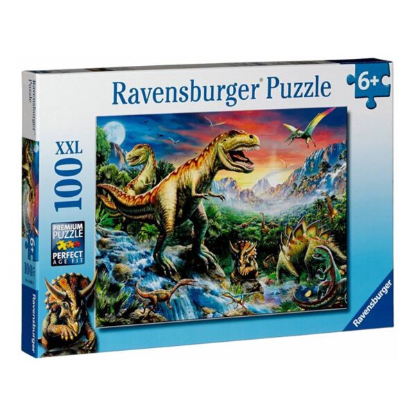 Ravensburger puzzel Bij de dinosaurussen (100 stukken)