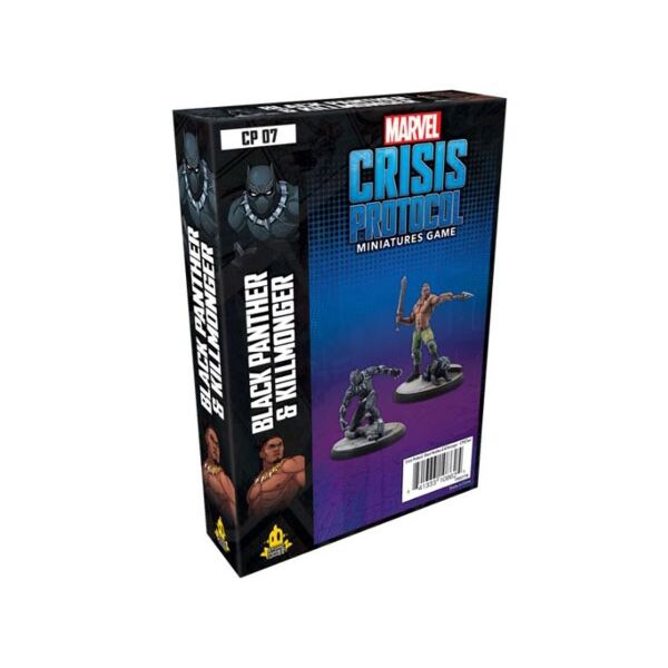Marvel Crisis Protocol Black Panther and Killmonger (Atomic Mass Games)