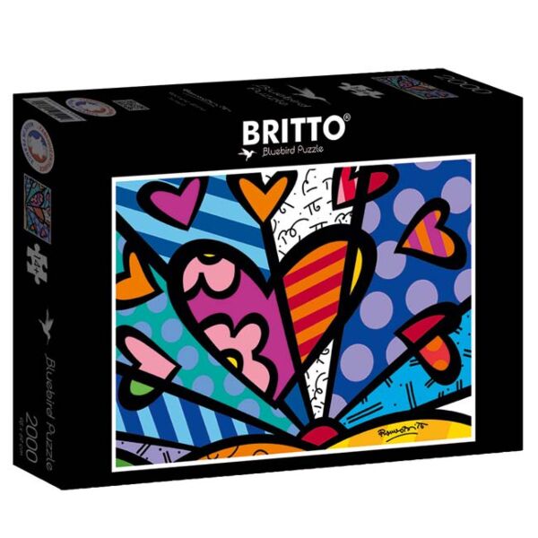 Bluebird puzzle Britto