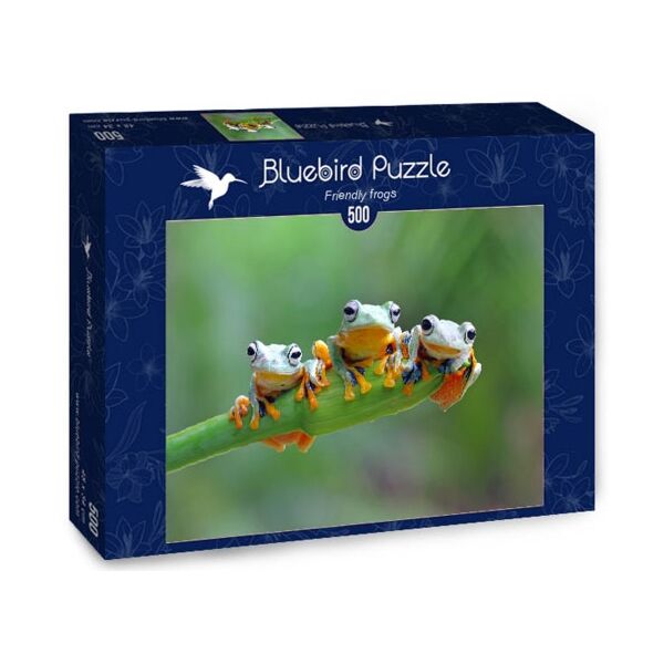 Friendly Frogs - Bluebird Puzzle