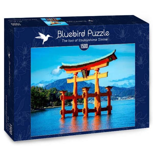 Bluebird Puzzle The torii of Itsukushima Shrine