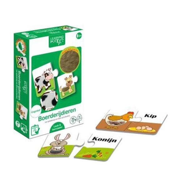 Learning Kitds Boerderijdieren puzzels