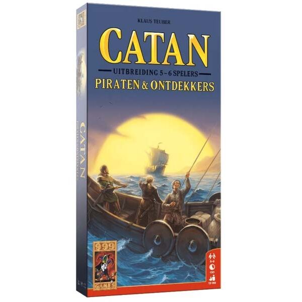 Piraten en Ontdekkers van Catan: Uitbreiding 5/6 spelers (999 games)