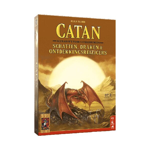 De Kolonisten van Catan: Schatten, Draken en Ontdekkingsreizigers (999 games)