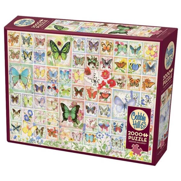 Cobble Hill Puzzle 2000 Butterflies