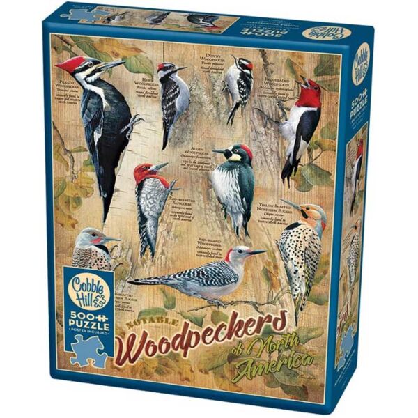 Cobble Hill puzzle Woodpeckers 500