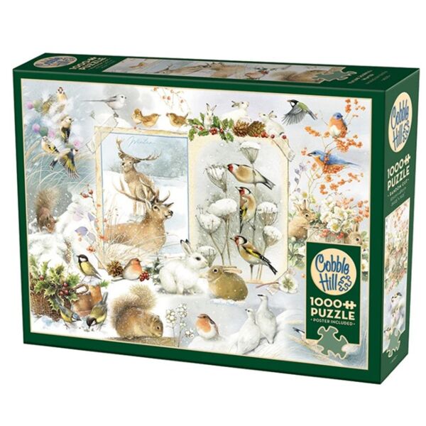 Cobble Hill Puzzle Nature Journal Winter