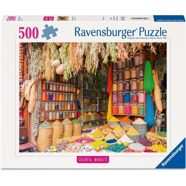 Colorful Spices, Morocco - Ravensburger puzzle 500