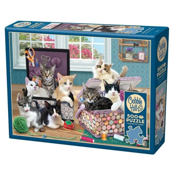 Crafty Kittens Cobble Hill Puzzle 1000