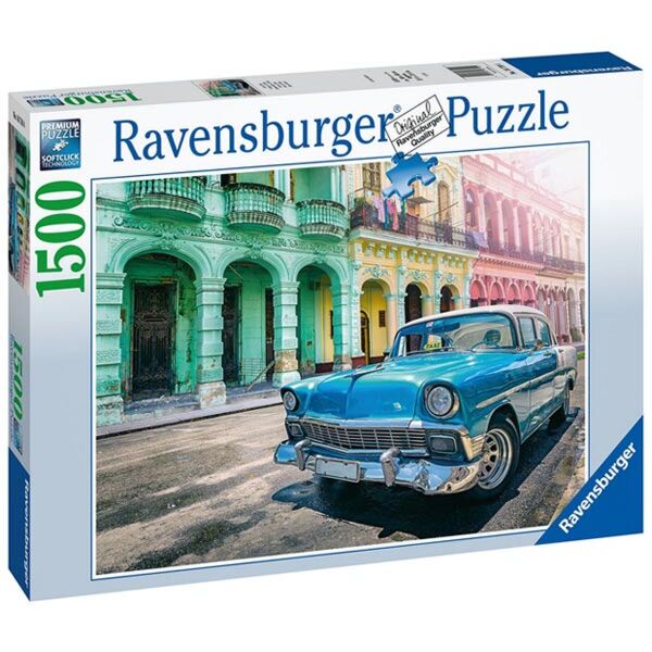 Cuba Cars Ravensburger Puzzle 1500