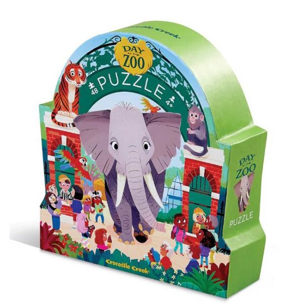 Day at the Zoo puzzle 4+