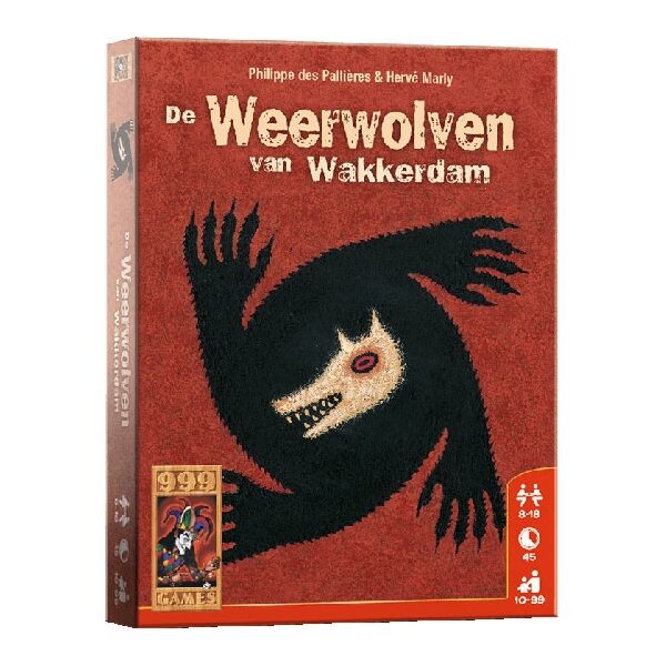 Kaartspel De Weerwolven van Wakkerdam (999 games)
