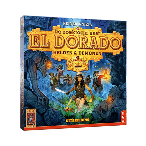 De Zoektocht naar El Dorado Helden en Demonen uitbreiding van 999 games