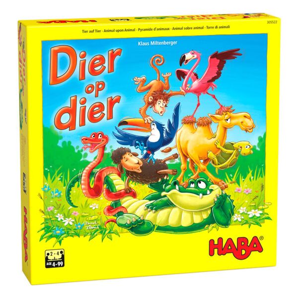 Le jeu Pyramide d'animaux HABA 1004478005