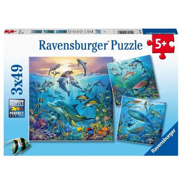 DIeren in de Oceaan (legpuzzels Ravensburger)