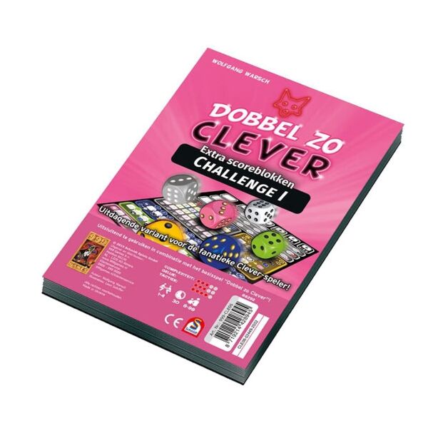 Dobbel zo Clever Challenge scorebloks (999 games)