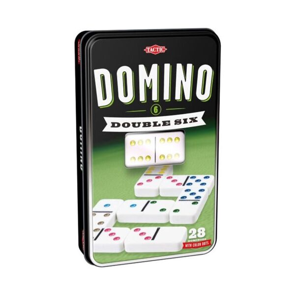 Domino Dubbel 6 spel (Tactic)