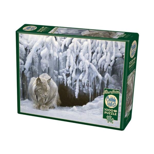 Dozing Lynx jigsaw puzzle 1000