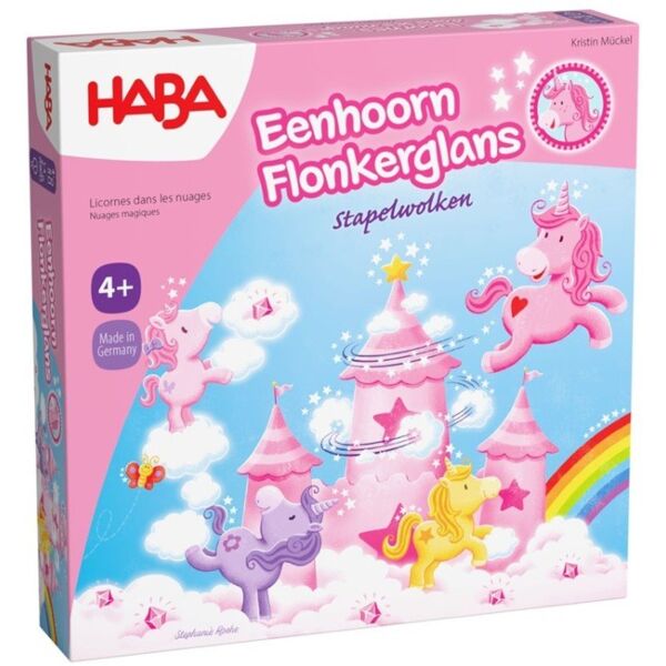 Eenhoorn Flonkerglans Stapelwolken (HABA 304541)