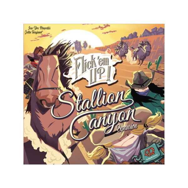 Flick 'em up uitbreiding Stallion Canyon - Pretzel games