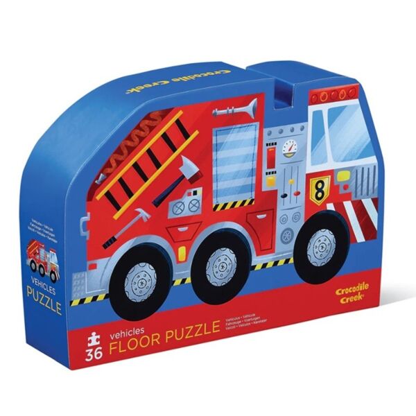 Floor puzzle Vehicles Crocodile Creek 36