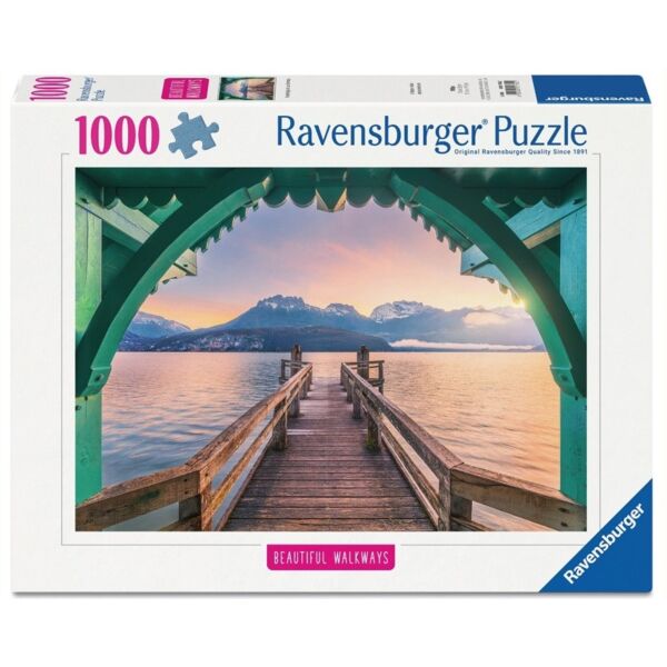 Footbridge at Lac d'Annec (1000)