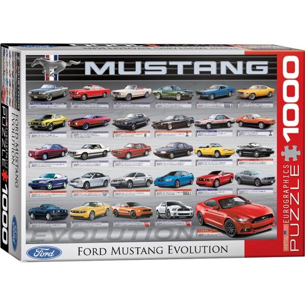 Ford Mustang Evolution (1000 pieces) Eurographics