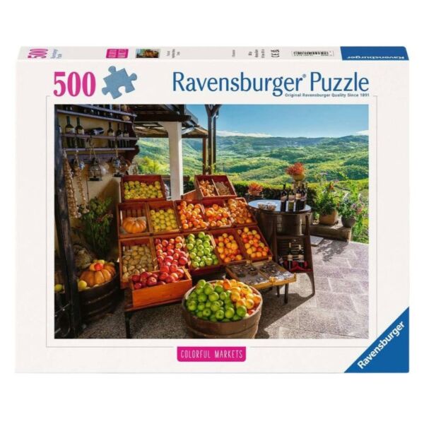 Fruit Market, Croatia - Ravensburger 500