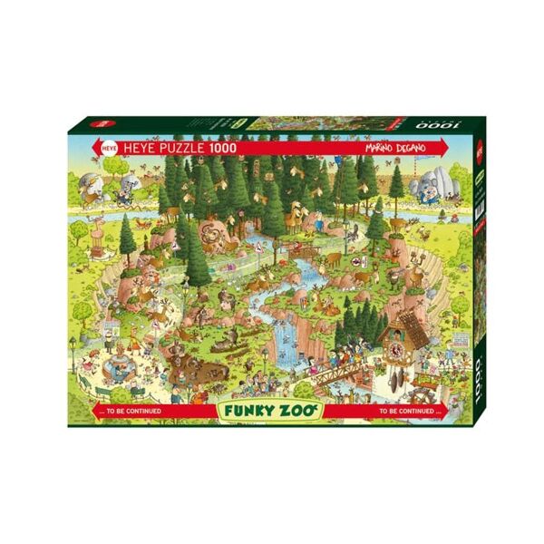 Black Forest Habitat (Heye Cartoon Puzzle)
