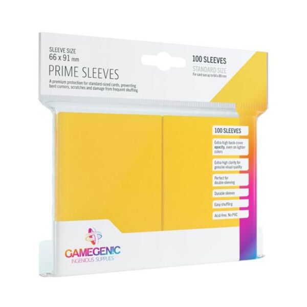 Gamegenic Sleeve pack Prime Yellow