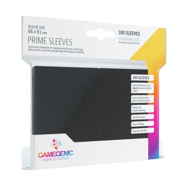 Gamegenic Sleeves Prime BLACK